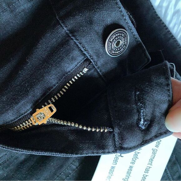 Isaac Mizrahi Live Jeans NEW Size 8 Black - Picture 5 of 7